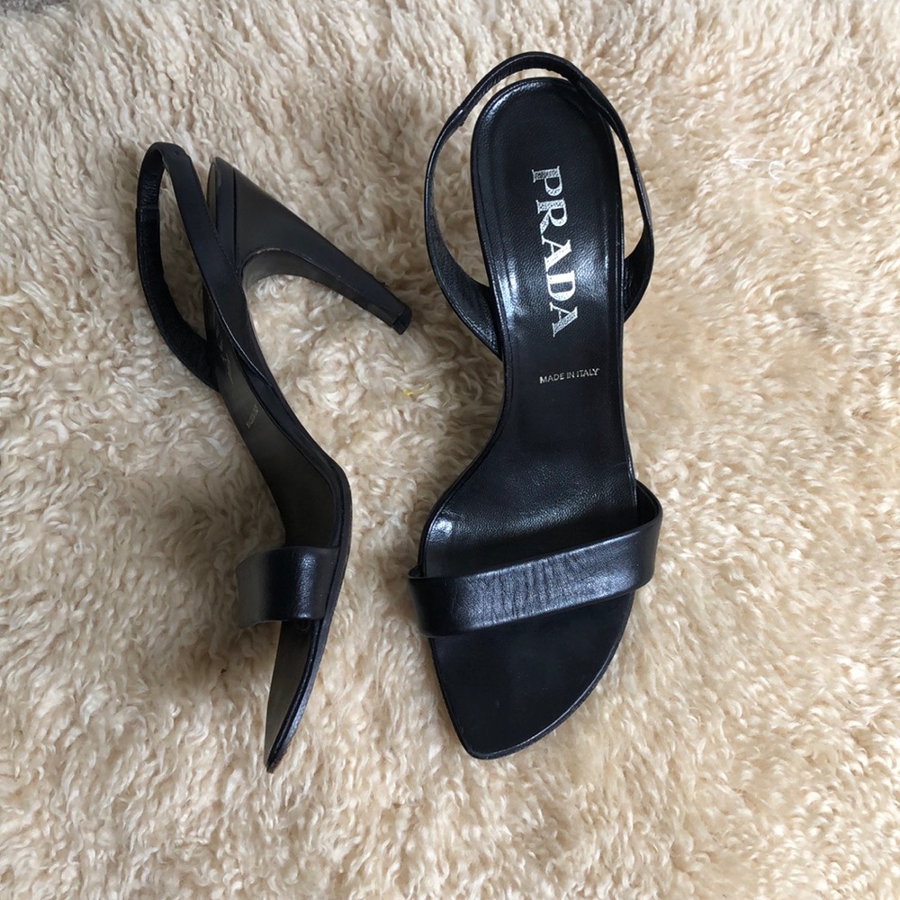 Vintage Prada Slingback Heels